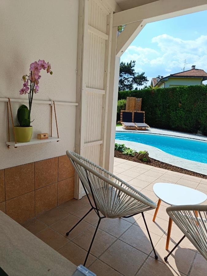 Picnic Room And Pool Castelnuovo del Garda Ngoại thất bức ảnh