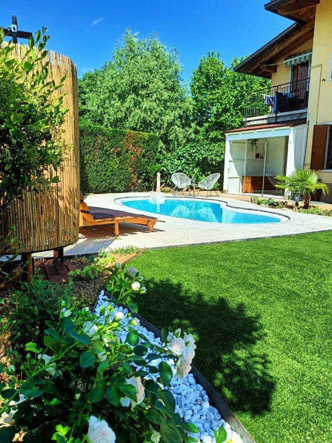 Picnic Room And Pool Castelnuovo del Garda Ngoại thất bức ảnh